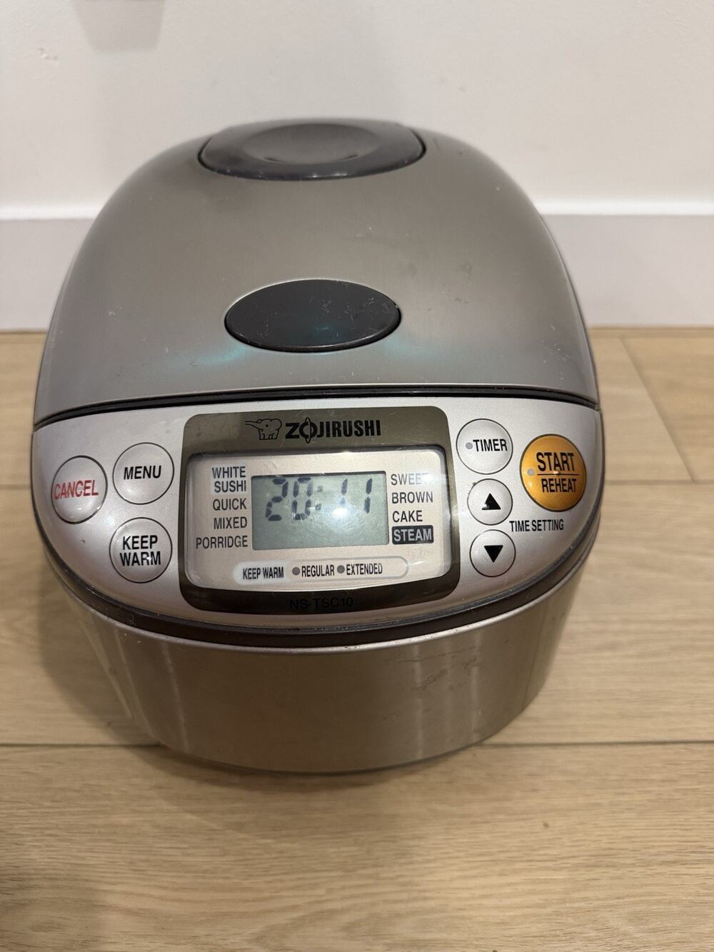 Zojirushi Micom NS-TSC10 5 1/2 Cup Rice Cooker - TESTED WORKING